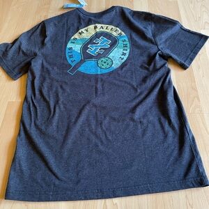 Nwt Mens IZOD saltwater “this is my baller shirt” Pickleball Tee Shirt Size M
